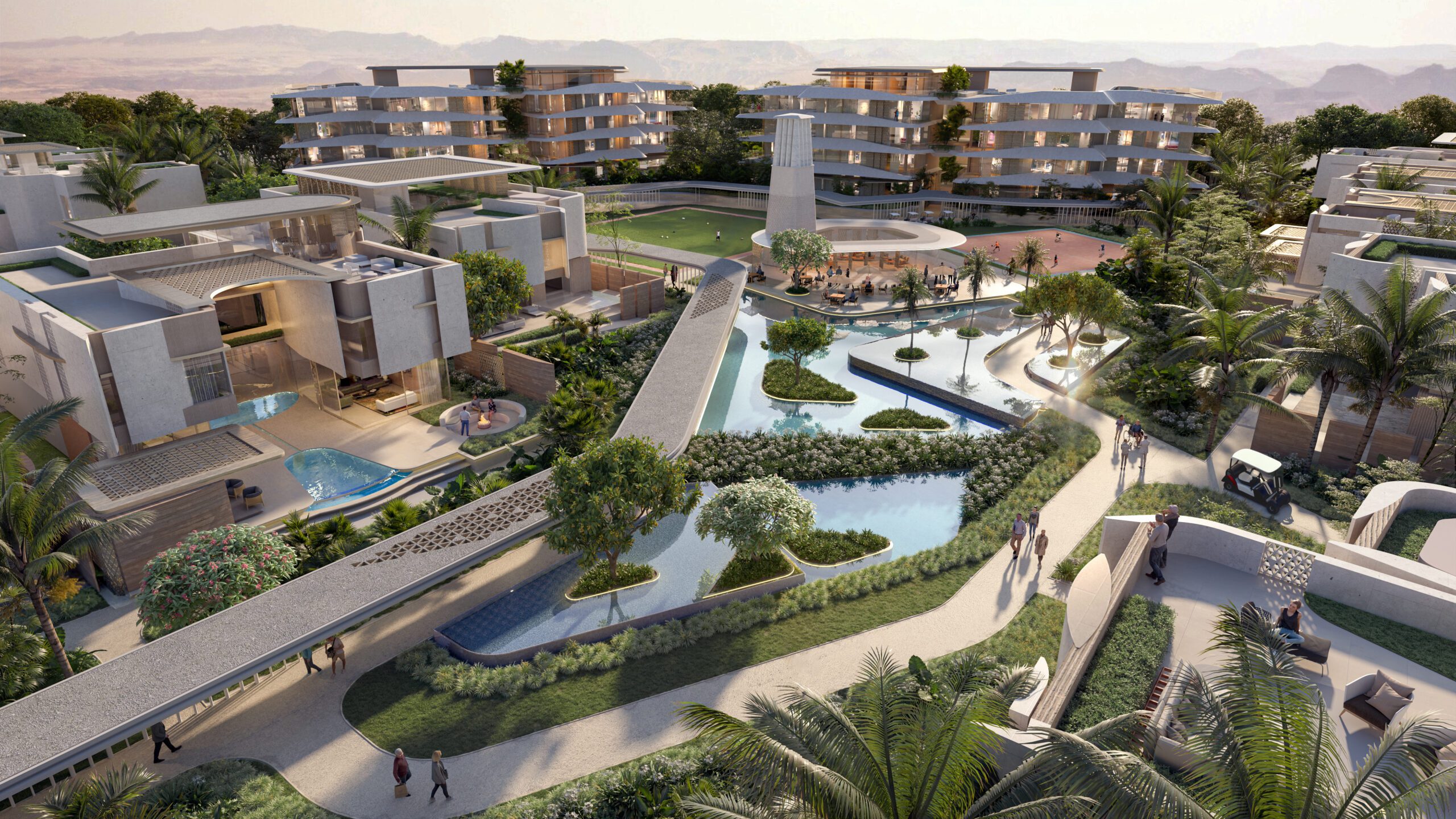 Retirement Village Aerial View