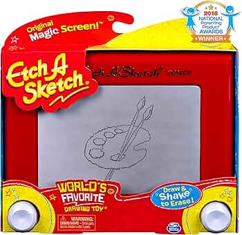 Etch A Sketch magic screen toy landscape