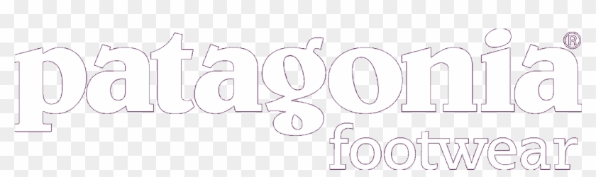 Patagonia logo white on transparent