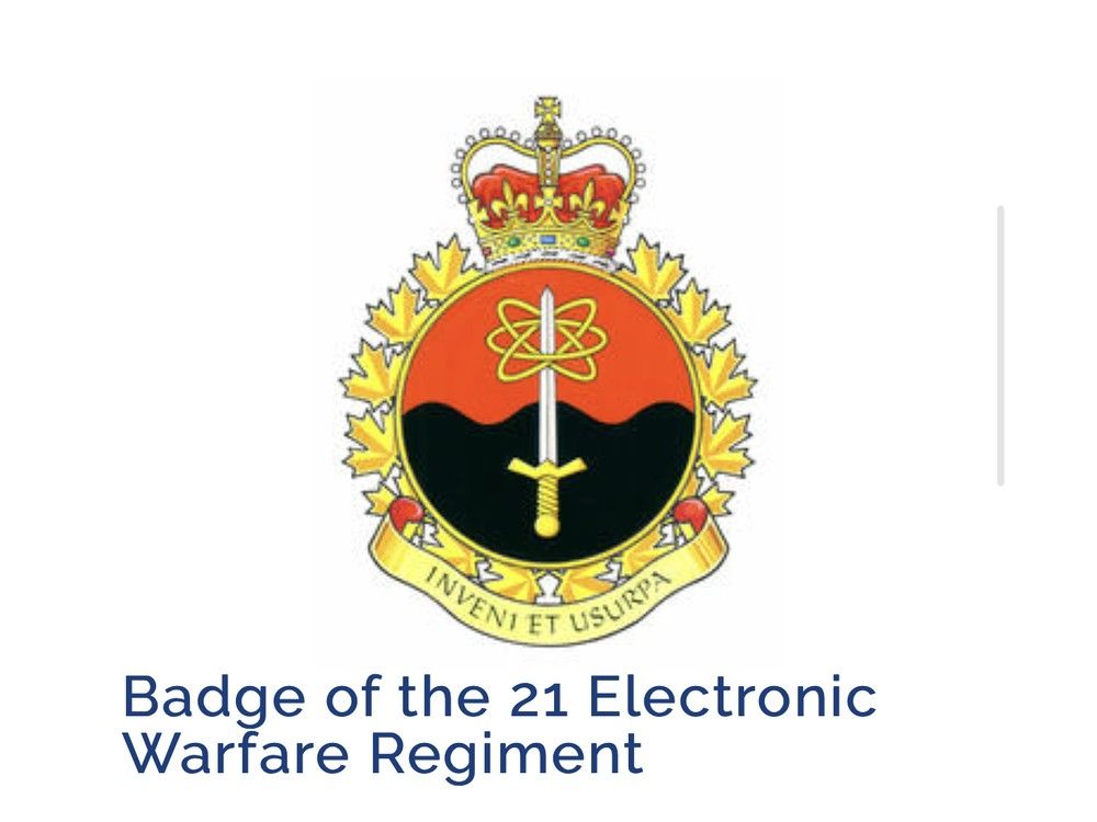21 EW Regt Badge