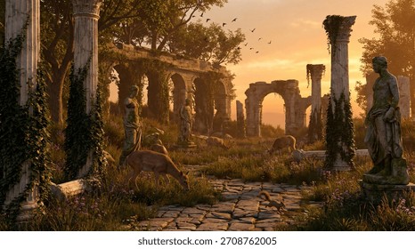 Fall of Rome Ruins