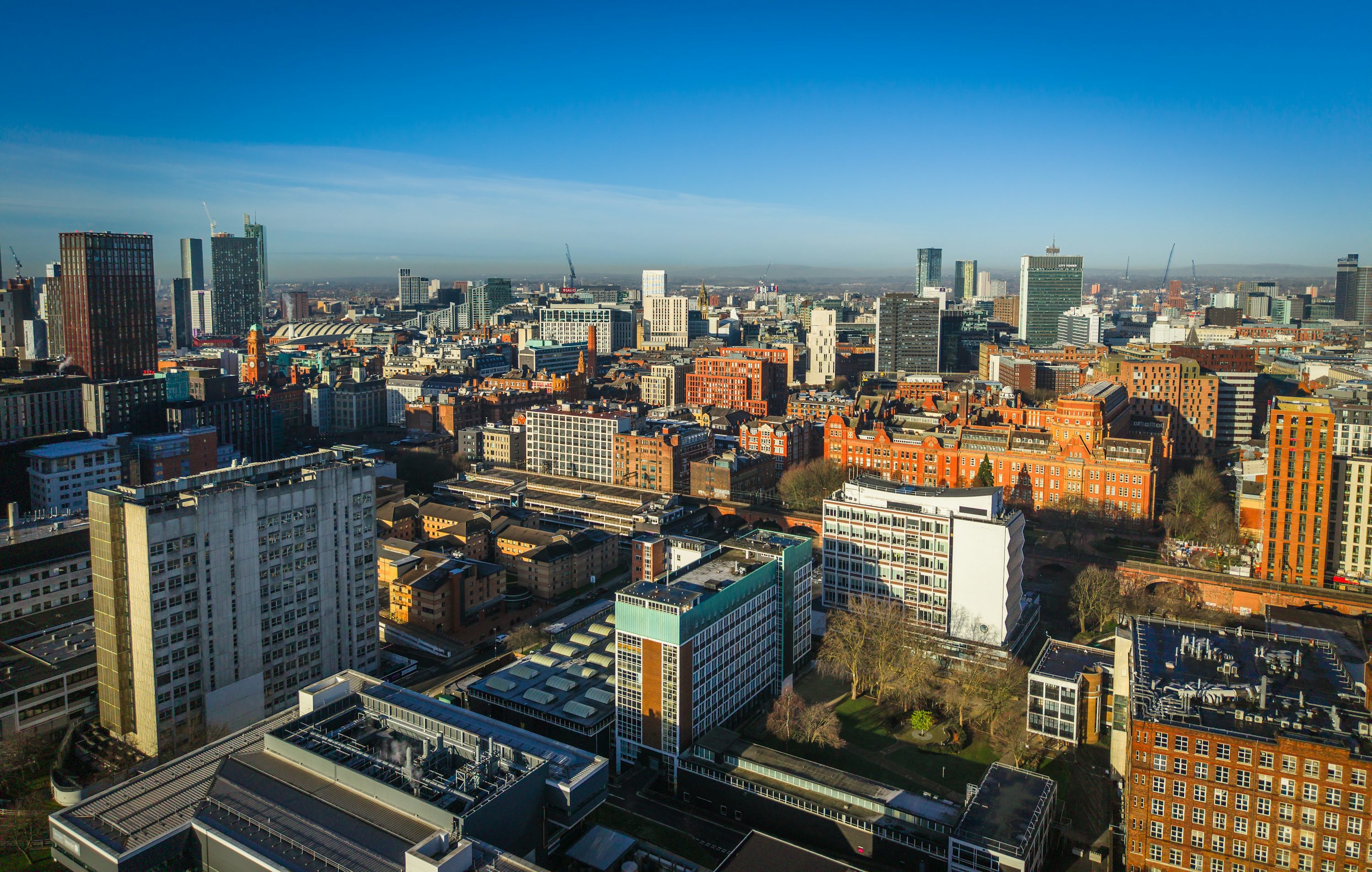 Urbanization imagery