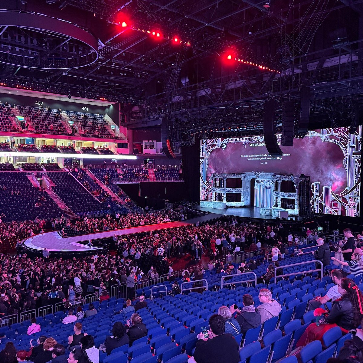 Uber Arena Inside