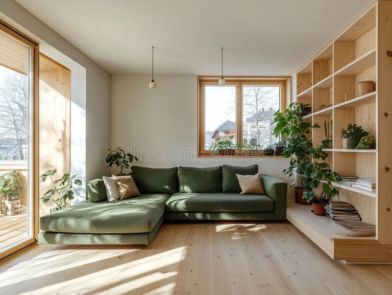 Modern living room interior