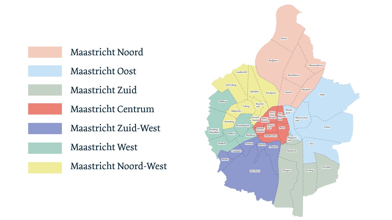 Map of Maastricht Ceramique district