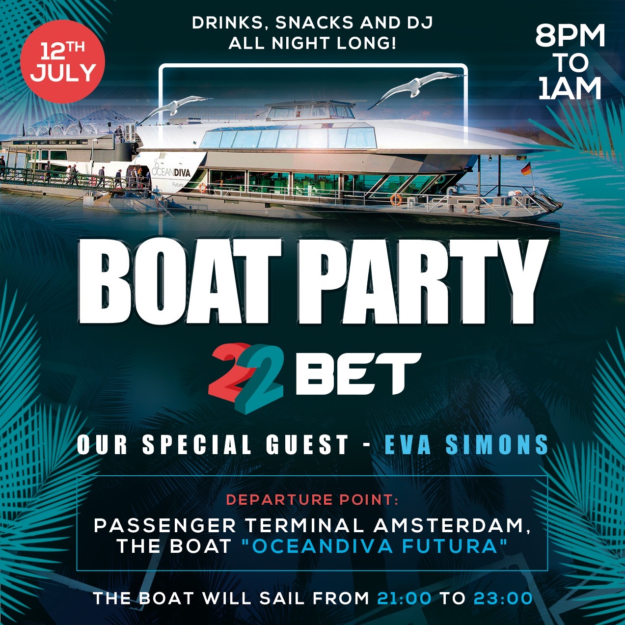Boat Party 22Bet