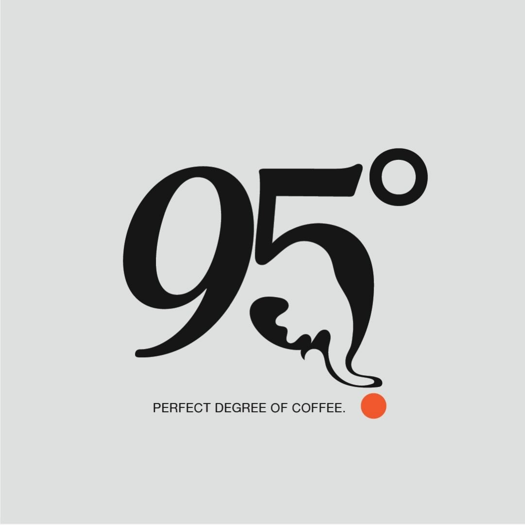 95 Degree Coffee Logo